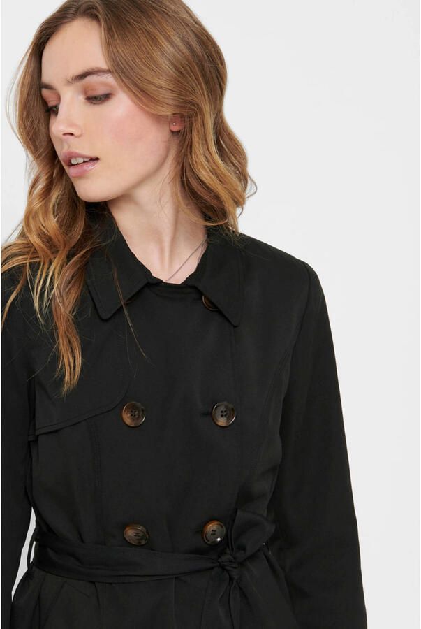 Only Trenchcoat met strikceintuur model 'VALERIE' - Foto 4