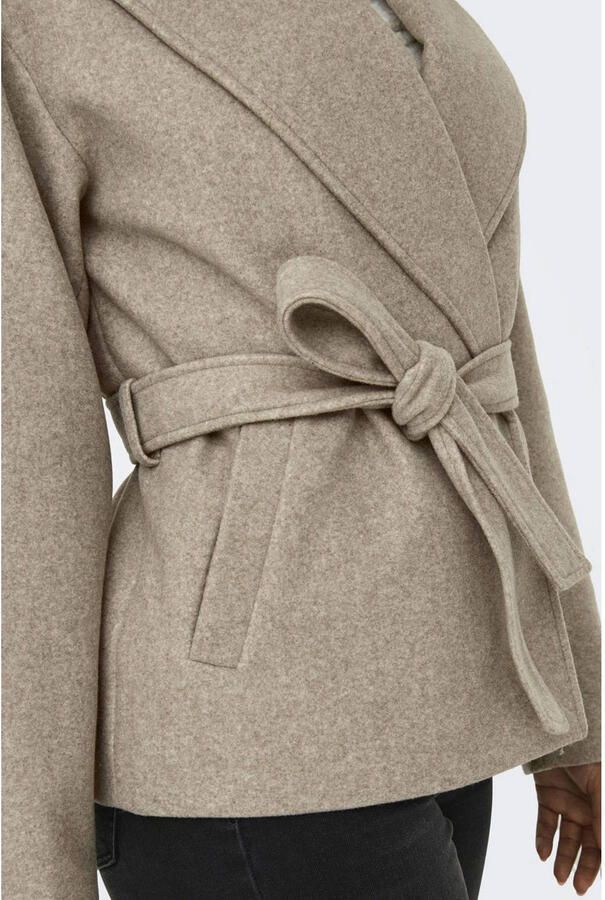 Only Regular fit jack met strikceintuur model 'AUGUSTA LIFE'