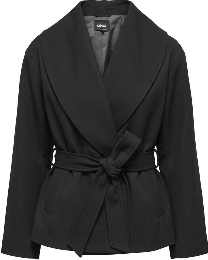 ONLY trenchcoat zwart