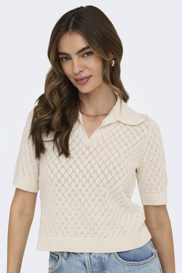 Only Poloshirt ONLCOSIMA SS STRUCTURE POLO KNT NCA