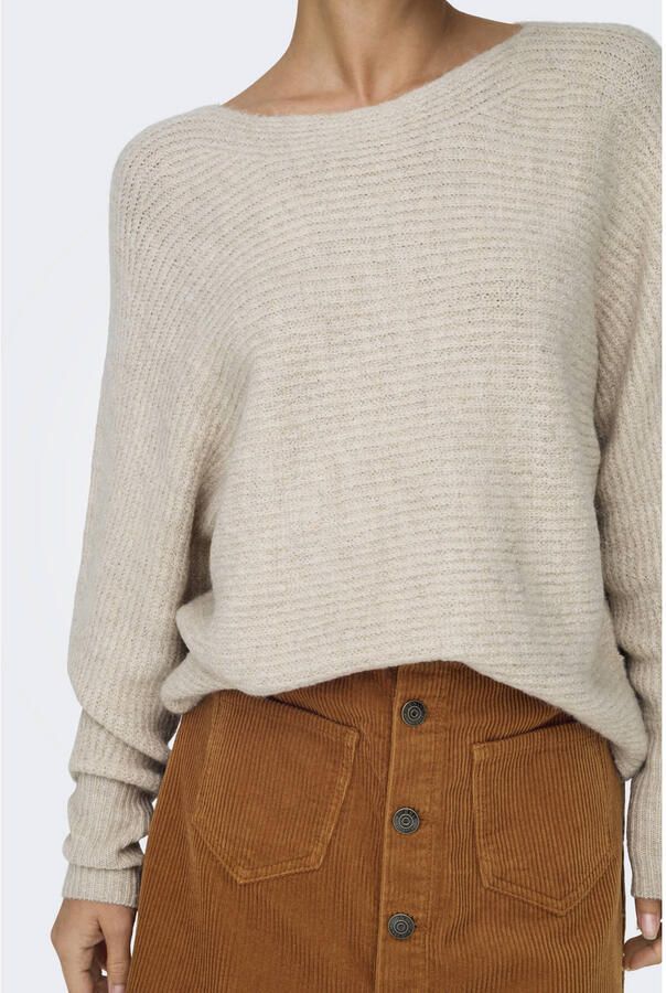 Only Regular fit gebreide pullover met vleermuismouwen model 'DANIELLA'