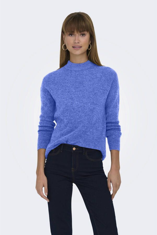 Only Gebreide trui ONLCAMILLA O-NECK L S PULLOVER KNT - Foto 1