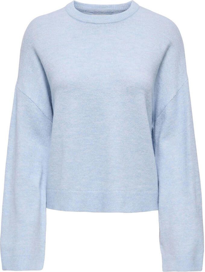 Only Regular fit gebreide pullover met ronde hals model 'SIMONI' - Foto 2