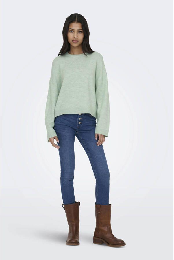 Only Relaxed fit Gebreide pullover met O-neck Model 'SIMONI' - Foto 3