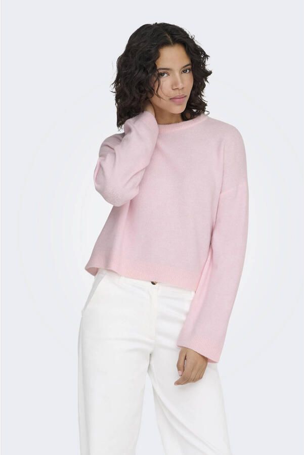 Only Relaxed fit Gebreide pullover met O-neck Model 'SIMONI'