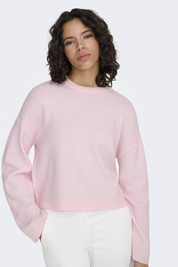 Only Relaxed fit Gebreide pullover met O-neck Model 'SIMONI' - Foto 3