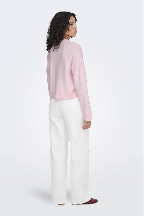 Only Relaxed fit Gebreide pullover met O-neck Model 'SIMONI' - Foto 2
