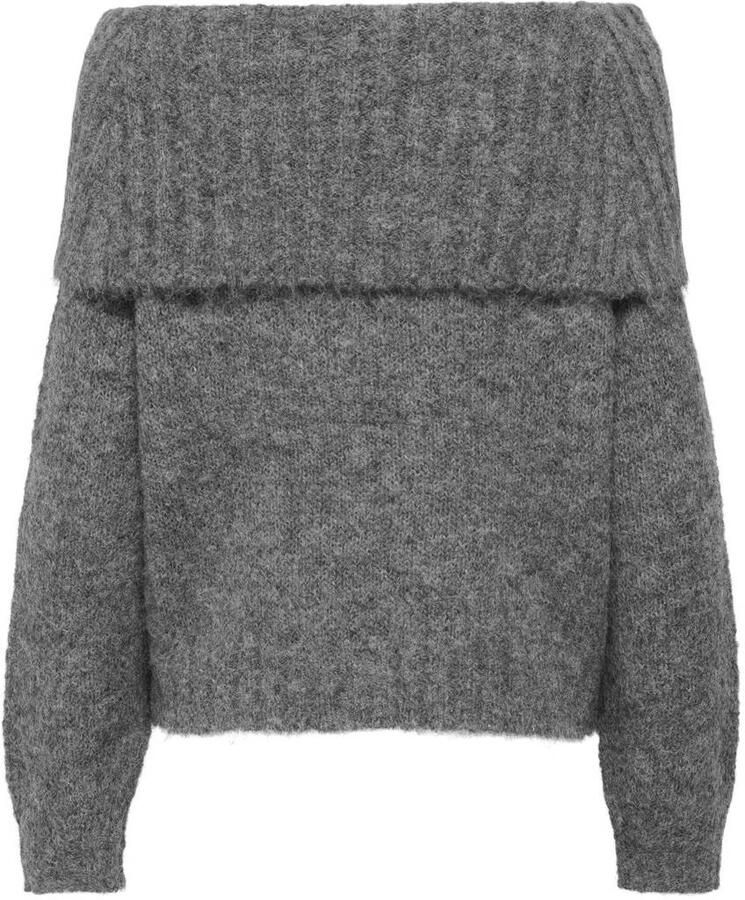 Only Regular fit gebreide pullover met wol model 'SHINE' - Foto 2