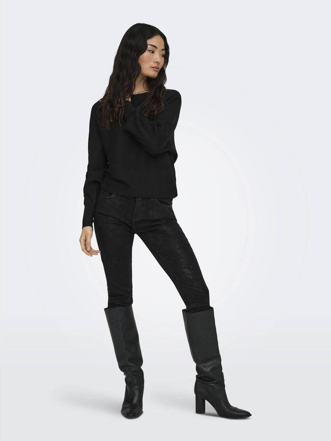 Only Gebreide trui ONLADALINE L S SHORT PULLO KNT NOOS - Foto 2