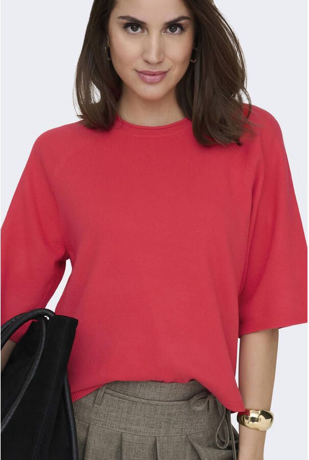 ONLY trui rood gebreid - Foto 2