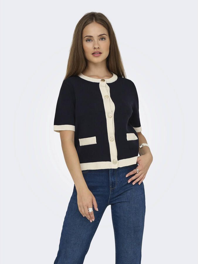 ONLY vest donkerblauw - Foto 2
