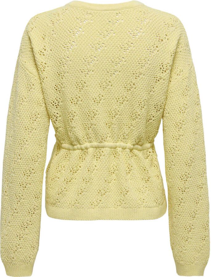 ONLY vest geel gebreid - Foto 2