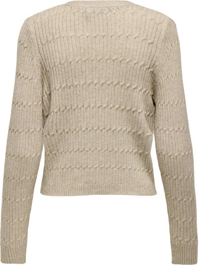 Only Vest ONLKATIA LS CABLE V-NECK CARDIGAN CC KNT