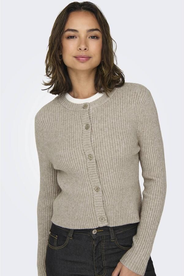 Only Cardigan met doorknoopsluiting model 'KATIA'
