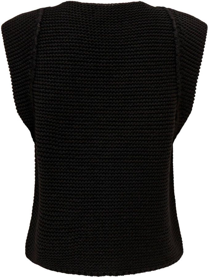 Only Sleeveless Knitwear Zwart Dames - Foto 3