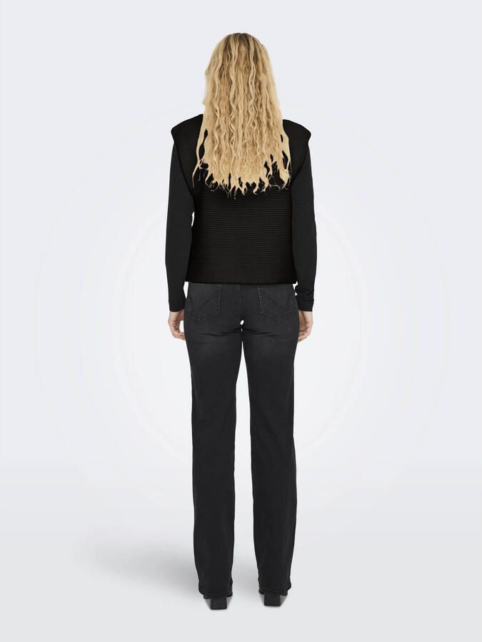 Only Sleeveless Knitwear Zwart Dames - Foto 2