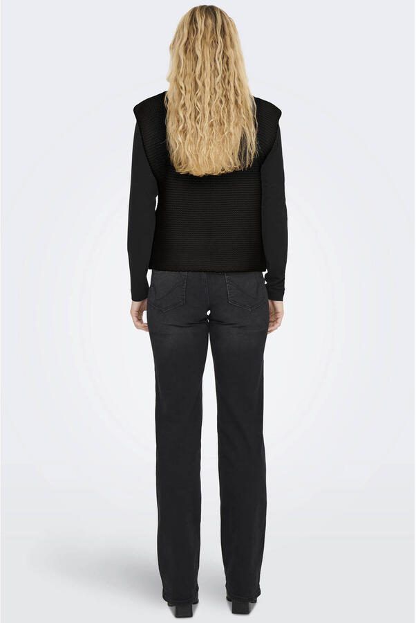 Only Sleeveless Knitwear Zwart Dames - Foto 3