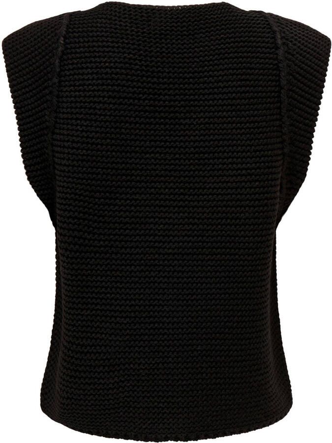 Only Sleeveless Knitwear Zwart Dames - Foto 2