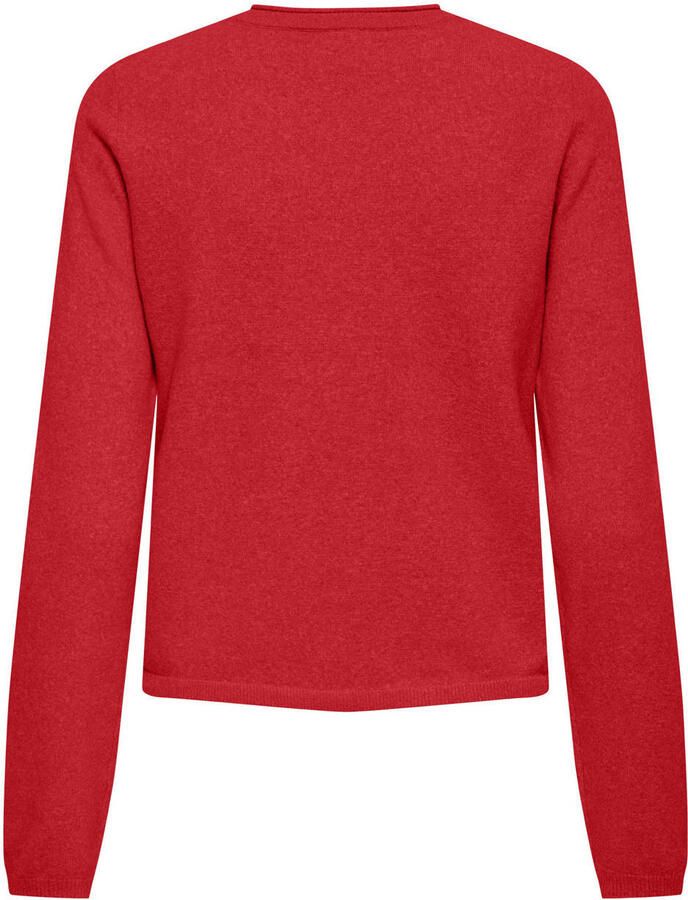 ONLY vest rood gebreid - Foto 2