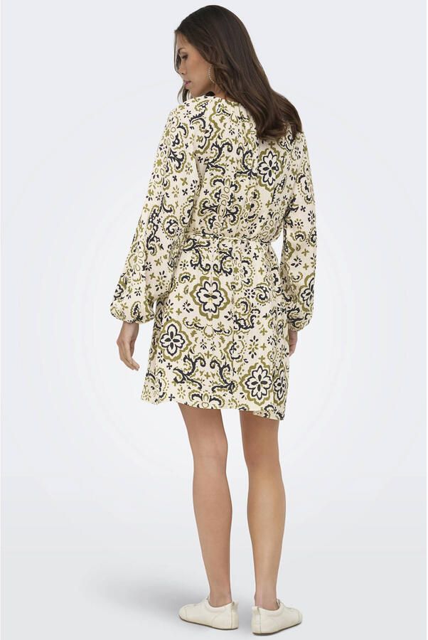 ONLY viscose mini jurk met print meerkleurig - Foto 2