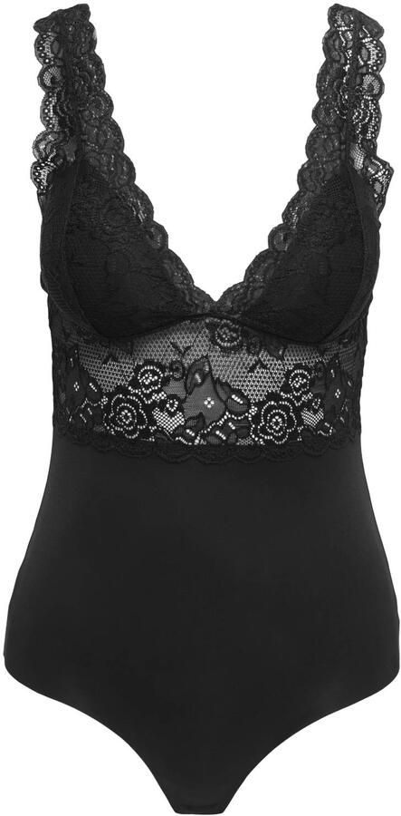 ONLY voorgevormde body zwart - Foto 3