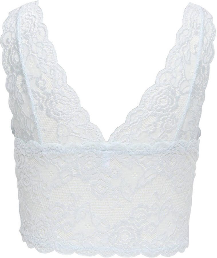 ONLY voorgevormde bralette ONLCHLOE ijsblauw - Foto 2