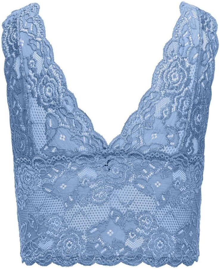 ONLY voorgevormde bralette ONLCHLOE lichtblauw - Foto 3