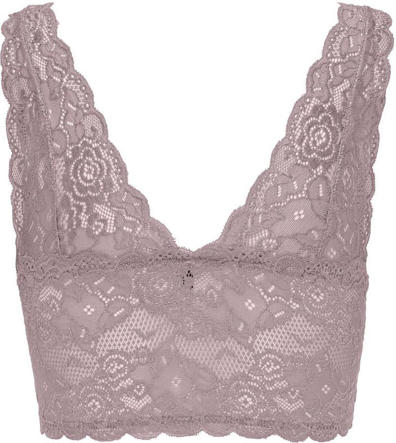 ONLY voorgevormde bralette ONLCHLOE mauve - Foto 2