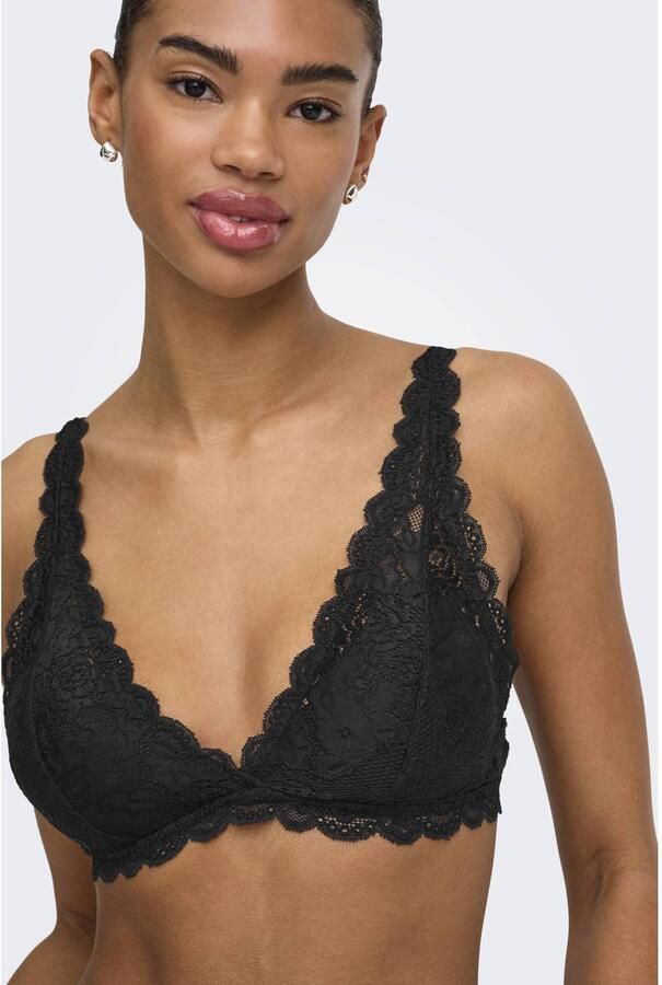 ONLY voorgevormde bralette zwart