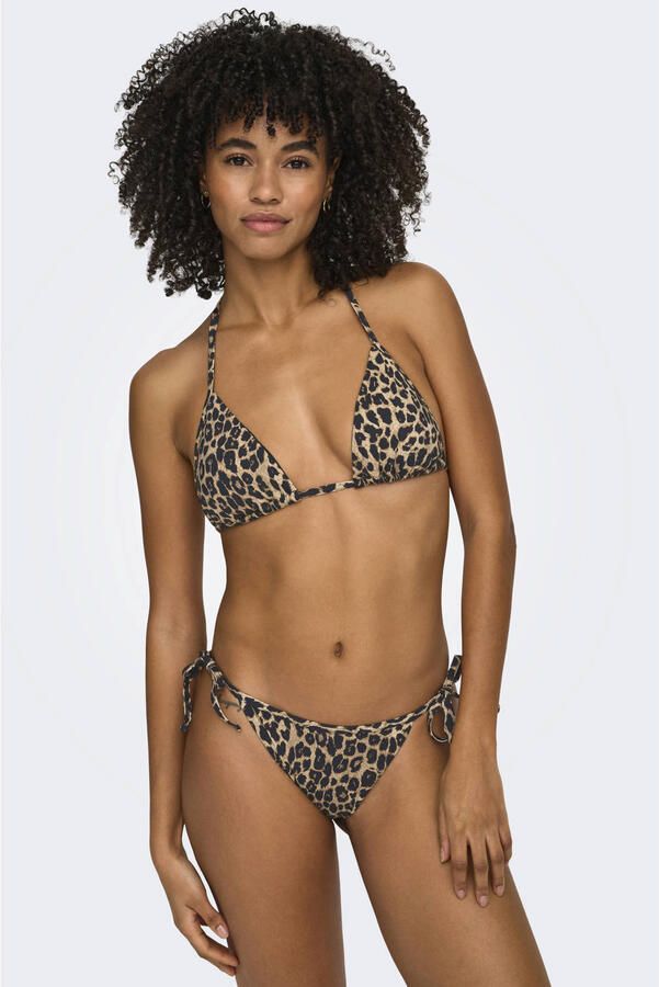 ONLY voorgevormde triangeltop beige zwart - Foto 3