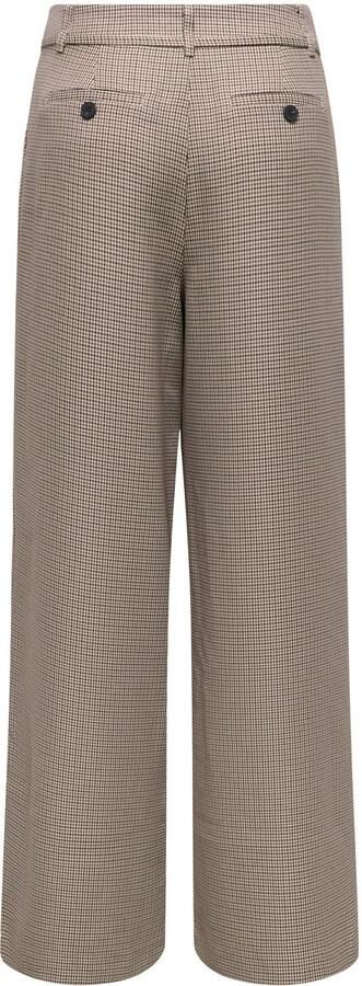 Only Harembroek ONLMIRIA HW CHECK BELT WIDE PANT CC TLR 15376507 - Foto 2