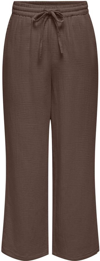 ONLY wide leg high waist casual broek - Foto 2