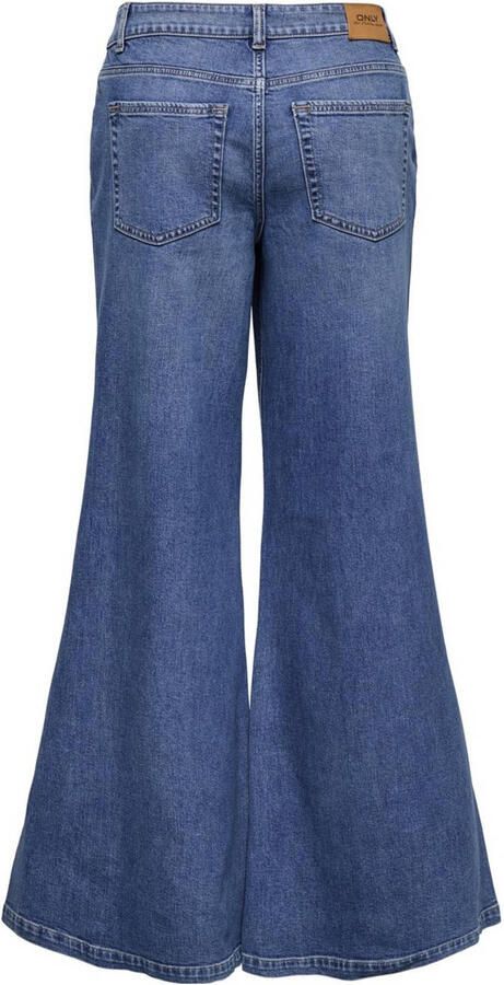 ONLY wide leg jeans dark blue denim