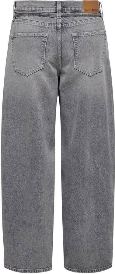 Only Jeans 15338246 ONLGIANNA MW STRAIGHT-DENIM GREY - Foto 3