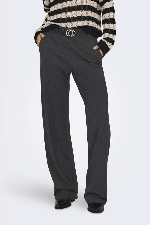 ONLY wide leg regular waist casual broek - Foto 2