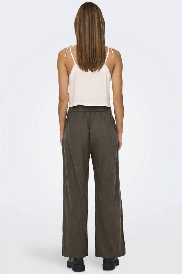 ONLY wide leg regular waist casual broek - Foto 2
