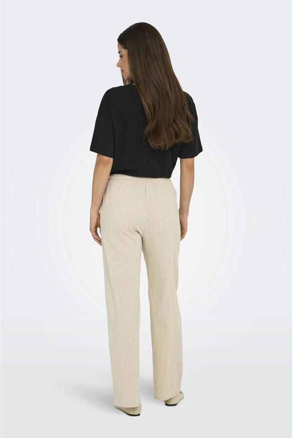 Only Comfortbroek ONLTIZANA COTTON LOOSE PANTS WVN - Foto 2