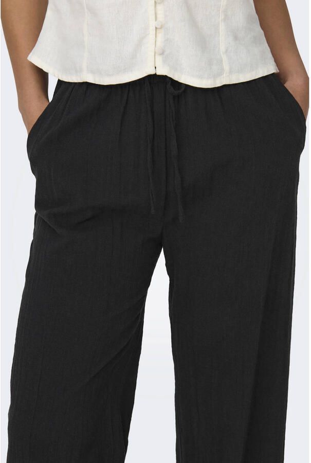 Only loose fit wijdte broek van puur katoen model 'TIZANA' - Foto 2