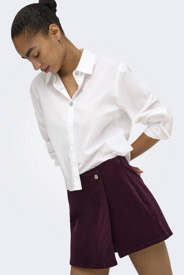 Only Regular fit korte broek-rok van katoenmix model 'ZEVA' - Foto 3