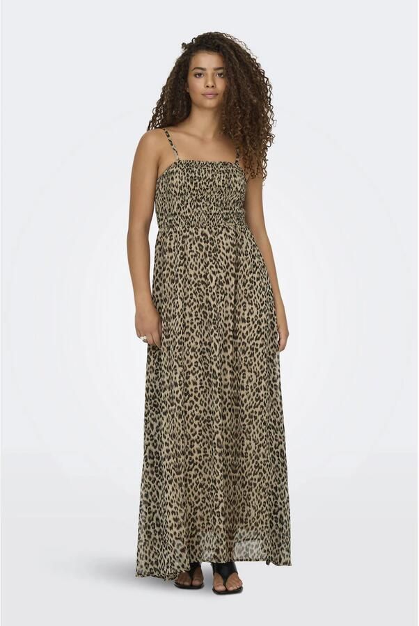 Only Maxi-jurk ONLELENA VIKKI LIFE STRAP ANK DRESS WVN