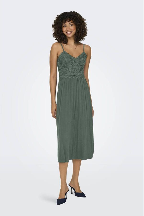 Only Jurk met spaghettibandjes ONLHONEY STRAP DRESS JRS