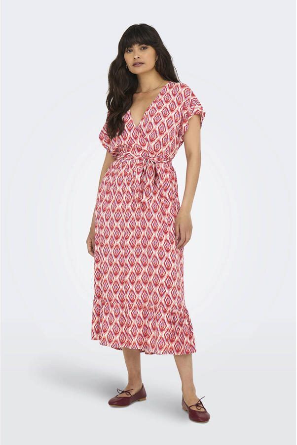 Only Onlzilla Adele Ss Long Dress Dames - Foto 2
