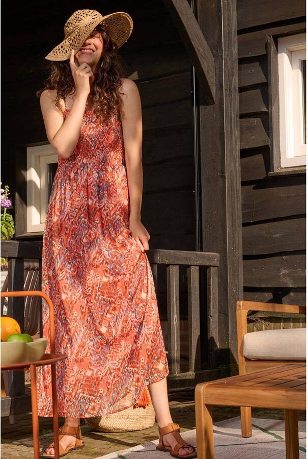 Only Maxi-jurk ONLELENA VIKKI LIFE STRAP ANK DRESS WVN - Foto 2