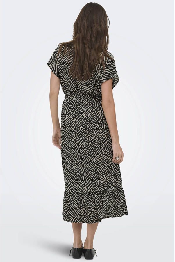 Only Onlzilla Adele Ss Long Dress Dames - Foto 2