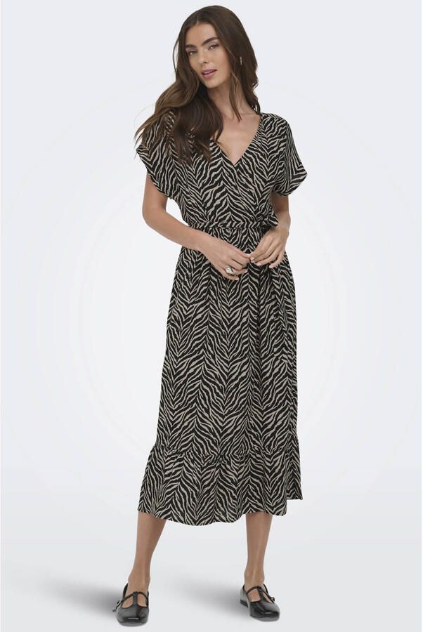 Only Onlzilla Adele Ss Long Dress Dames - Foto 3