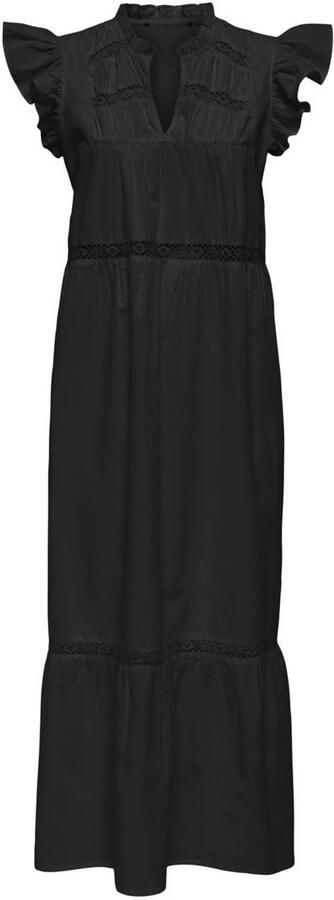 Only Sunny Capsleeve Frill Long Jurk Dames - Foto 2