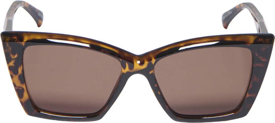 ONLY zonnebril ONLSUMMER met tortoise print bruin