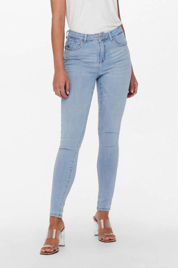 ONLY push-up skinny jeans ONLPOWER light blue denim