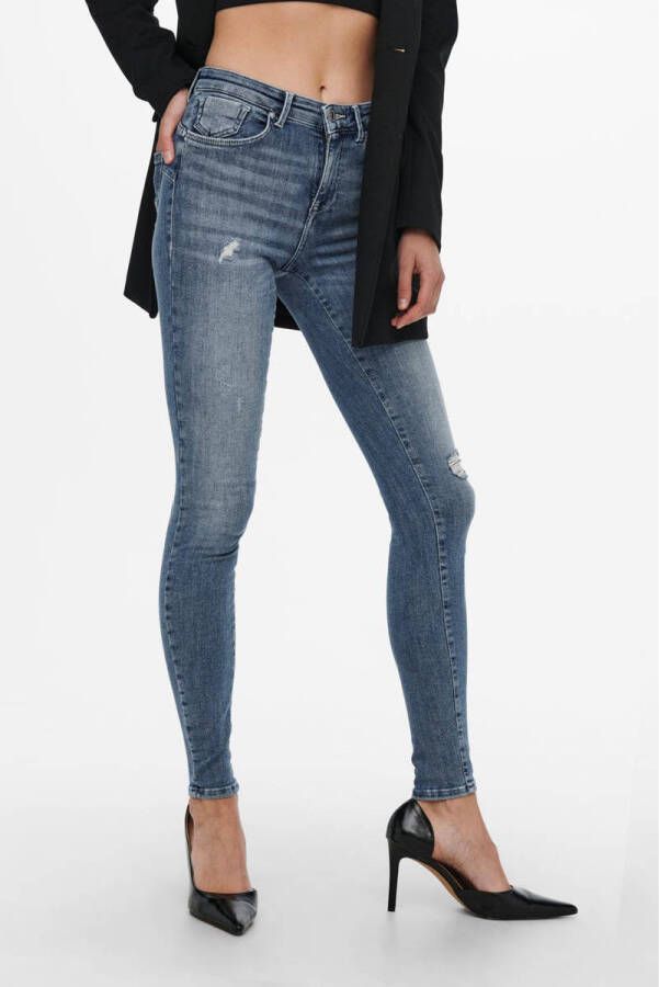 ONLY push-up skinny jeans ONLPOWER medium blue denim