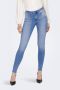 ONLY push-up skinny jeans ONLPOWER special bright blue denim - Thumbnail 1
